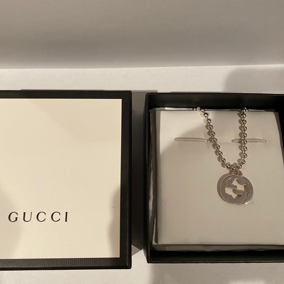 Gucci Double G Interlocking Beaded Necklace - Picture 5 of 6